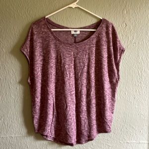 Old Navy, size M. Heather mauve/pink.